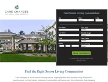 Tablet Screenshot of carechanges.com